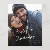 予算モダン名Photo Verti Chic日付の保存 チラシ (正面)