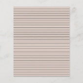 予算モダン手書き結婚タイポグラフィ (裏面)