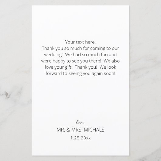 予算モダン書簡即刻写結婚真 (裏面)