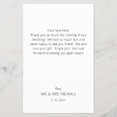 予算モダン書道Instan Photo結婚's チラシ (裏面)