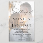 予算モダン書道V2写真結婚のMED (正面)