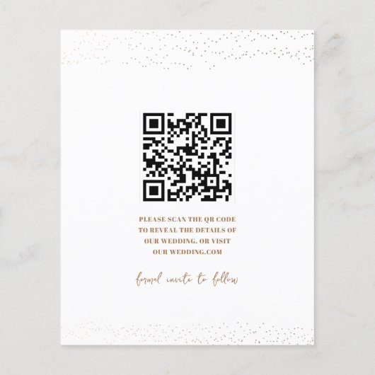 予算モダン金ゴールドフェイク写真の保存日 (裏面)