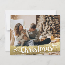 予算モダン金ゴールドメリークリスマス