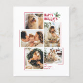 予算モダン5ミニマルフォトコラージクリスマス (正面)