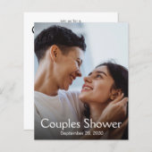 予算モダンLGBTQフォトカップルのシャワー (正面/裏面)