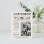 予算ユニークの結婚新聞日付を保存 (スタンド正面)