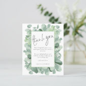 予算ユーカリのフレーム写真結婚の感謝 (スタンド正面)