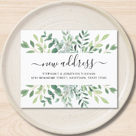 予算ユーカリの緑の動く発表