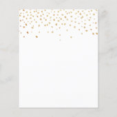 予算ユーカリの緑の誓いの更新の招待 (裏面)