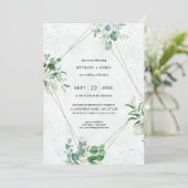 予算ユーカリの緑結婚園 招待状 (スタンド正面)