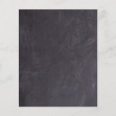 予算ユーカリの葉の写真日付カードを保存 (裏面)