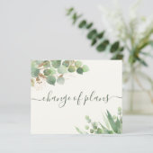 予算ユーカリの計画の変更は小さい結婚の (スタンド正面)