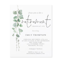 予算ユーカリプタススクリプト退職招待状