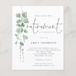 予算ユーカリプタススクリプト退職招待状