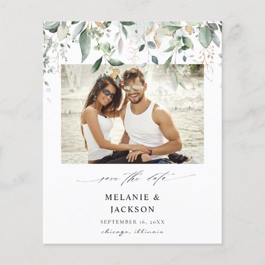 予算ユーカリプトゥスグローフォト日付の保存 (正面)