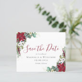 予算ユーカリプトゥスポインセチア日付を保存 (スタンド正面)