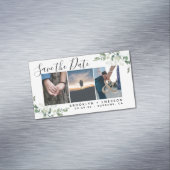 予算ユーカリ写真保存の日付 マグネット名刺 (インサイチュ)