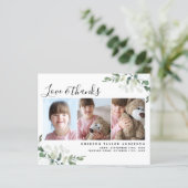 予算ユーカリ採用サンキューカード (スタンド正面)