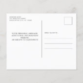 予算ユーカリ植物葉の日付を保存 (裏面)