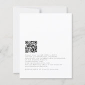 予算ユーカリ永遠に結婚式の招待を決定 (裏面)