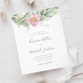 予算ユーカリ緑のフローラ日付を保存