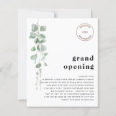 予算ユーカリQRコードストアグランドオープニングロゴ (正面)