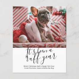 予算ラフ年の犬のクリスマスだった