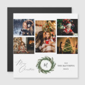 予算リースモノグラム5写真メリークリスマスv2 (正面/裏面)