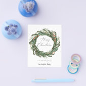 予算リース – メリークリスマス チラシ (シングル)