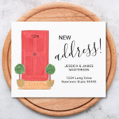 予算レッドドアの新しい住所の引越しのお知らせ