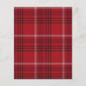 予算レッドプレイドインスタントフォト数々のクリスマス (裏面)