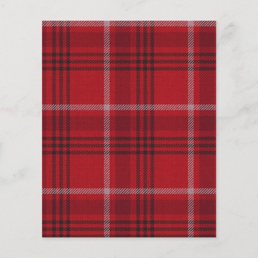 予算レッドプレイドインスタントフォト数々のクリスマス (裏面)