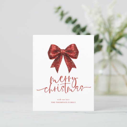 予算レッドボウ2026カレンダーメリークリスマス (スタンド正面)