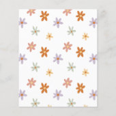 予算レトロサンシャイングルービーガールバースデーパーティー (裏面)