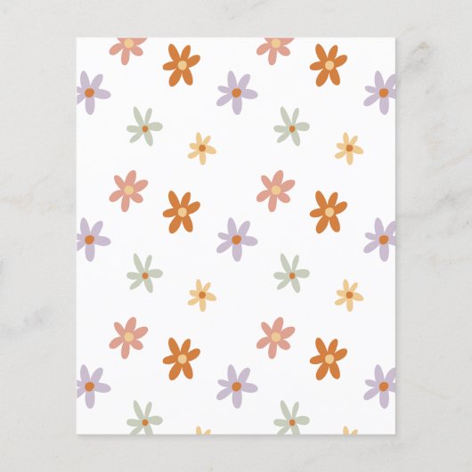 予算レトロサンシャイングルービーガールバースデーパーティー (裏面)