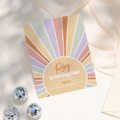 予算レトロサンシャイングルービーガールバースデーパーティー