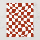 予算レトロタイポグラフィGroovyクリスマスフォト (裏面)