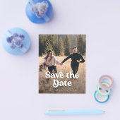 予算レトロ写真の保存日付 チラシ (シングル)