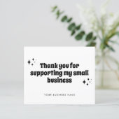 予算レトロSupporting Small Businessありがとうございました (スタンド正面)