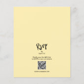 予算レモ結婚ンの全招待状 (裏面)