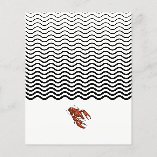 予算ロブスターフェスト招待状 (裏面)