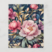 予算ロマンチックなソフトピンクの結婚花 (裏面)