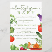 予算ローカルで栽培された農家市場ベビーシャワー (正面)