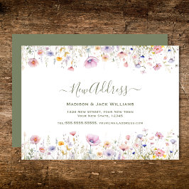 予算ワイルドフラワーの新規住所 | 新しいホーム