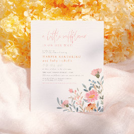 予算ワイルドフラワーは彼女の方法ボホベイビーシャワー