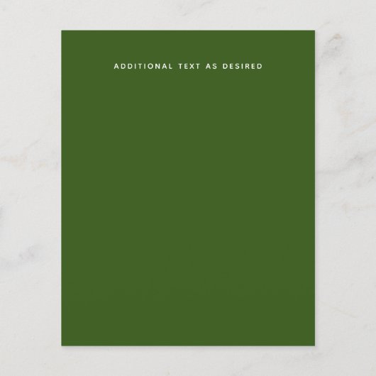 予算ヴィンテージタイポグラフィクリスマス招待状レター (裏面)