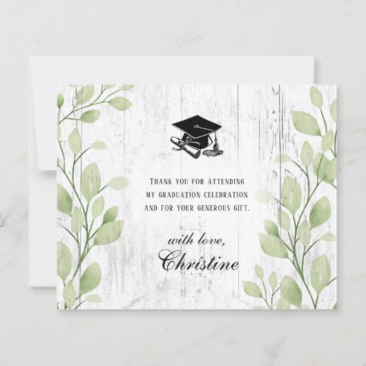 予算ヴィンテージピンクトラック卒業ありがとう (裏面)