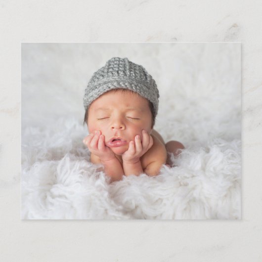 予算ヴィンテージフローラ写真バプテスマサンキューカード (裏面)