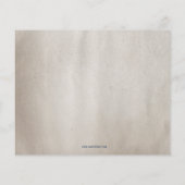 予算ヴィンテージメモリアルデー誕生日招待状 (裏面)