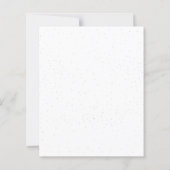 予算ヴィンテージレッドトラック格言クリスマスカード (裏面)